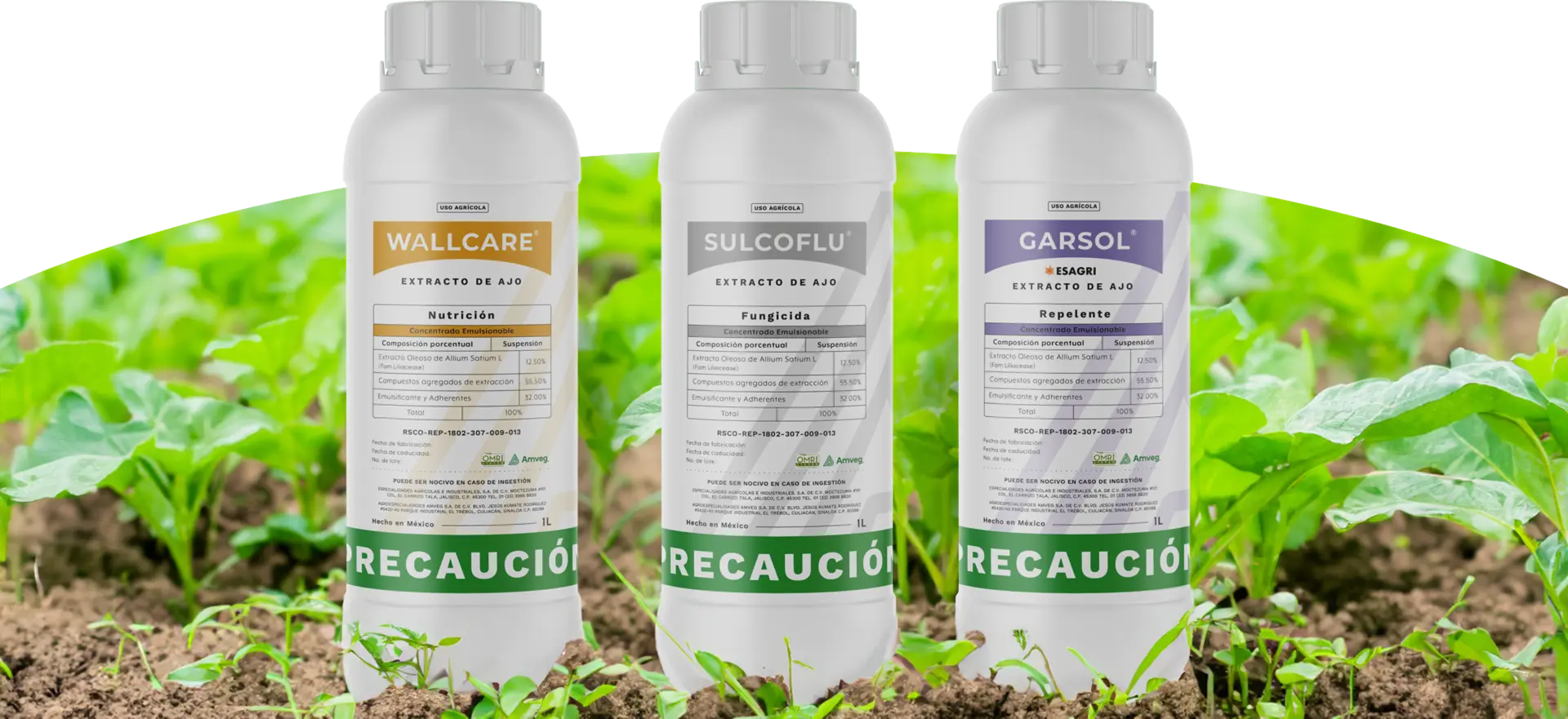 Amveg · Productos